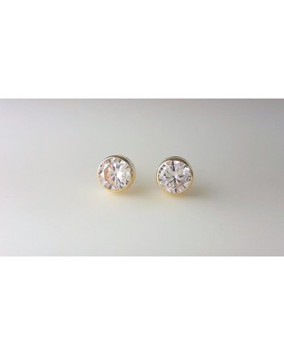 61A1003 Pendientes Eles Oro...