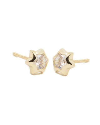 61A1011 Pendientes Eles Oro...