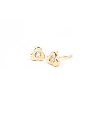 61A1411 Pendientes Eles Oro...