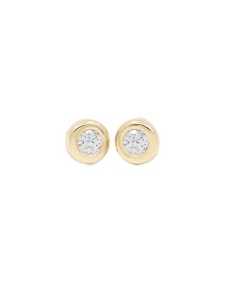 61A1701 Pendientes Eles Oro...