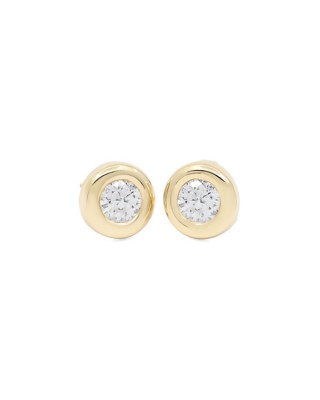 61A1702 Pendientes Eles Oro...