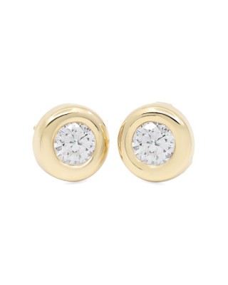 61A1704 Pendientes Eles Oro...