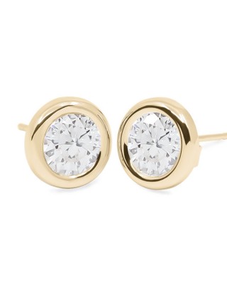 61A1705 Pendientes Eles Oro...