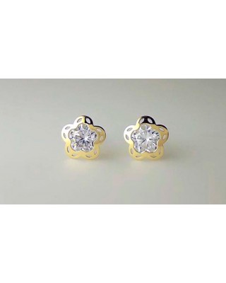 61A3302 Pendientes Eles Oro...