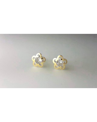 61A3311 Pendientes Eles Oro...