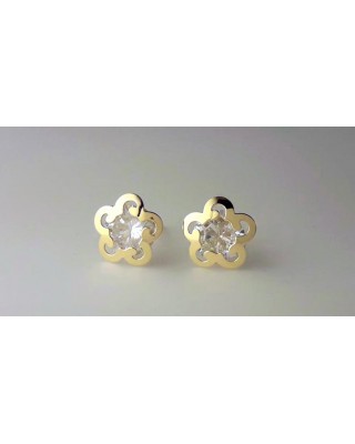 61A3312 Pendientes Eles Oro...