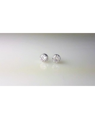 61B1002 Pendientes Eles Oro...