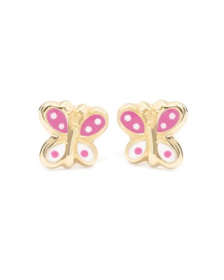 9AP91RB Pendientes Eles Oro...