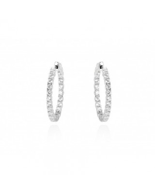 Pendientes GENEVE Blanco en...