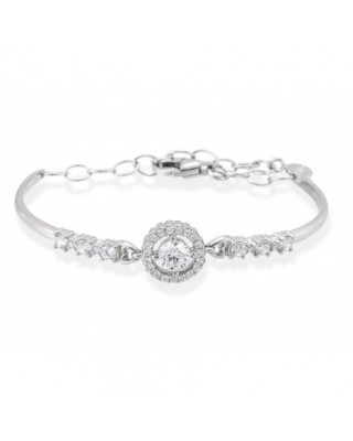 Pulsera BODA novia en plata...