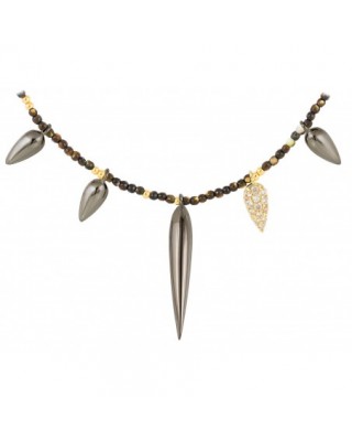 Gargantilla TRUCO Coñac en...