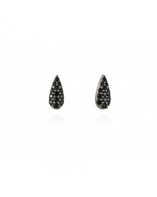 Pendientes TRUCO negro en...