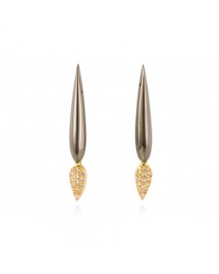 Pendientes TRUCO Coñac en...