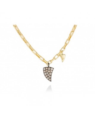 Gargantilla LOU coñac en...