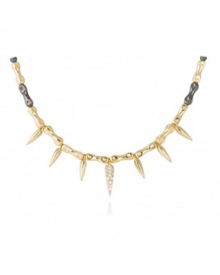 Gargantilla QUEEN en plata...