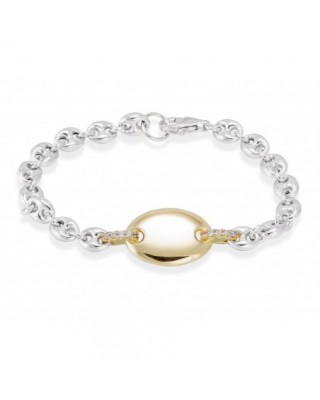 Pulsera con chapa calabrote...