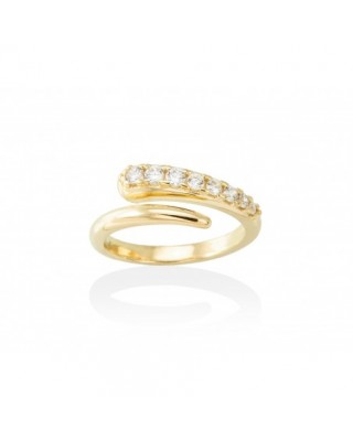 Anillo pincho en plata...