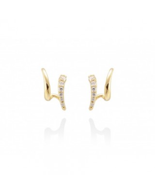 Pendientes MESINA en plata...