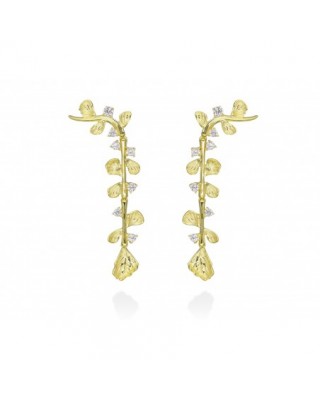 Pendientes Guipur maxi en...