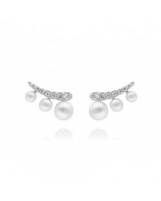 Pendientes Miranda en plata...