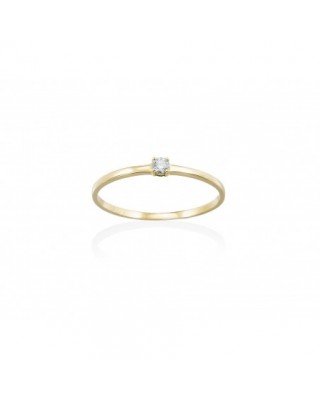 Anillo en Oro 18Kt. y...