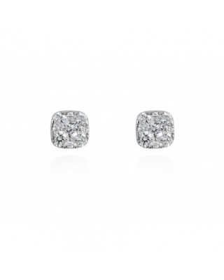 Pendientes PAVÉ forma Antic...