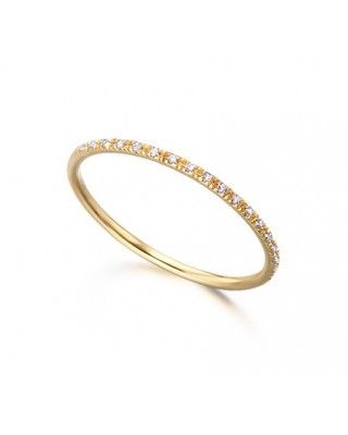 Media Alianza Oro 18kt y...