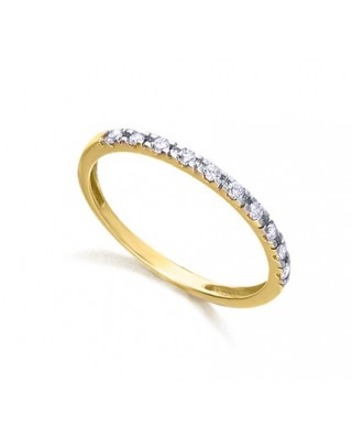 Alianza oro biclor de 18k...