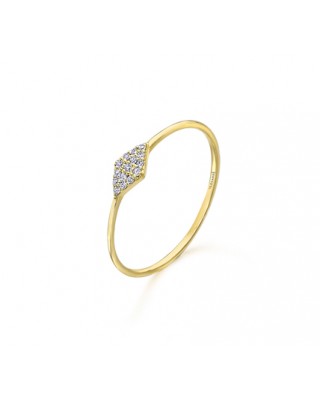 Anillo de Oro de 18k con...