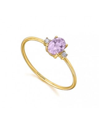 Anillo de Oro de 18kt con...