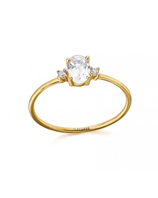 Anillo de Oro de 18kt con...