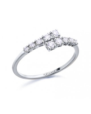 Anillo Cruzado de Oro...