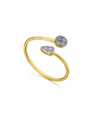Anillo con diseño de flecha...