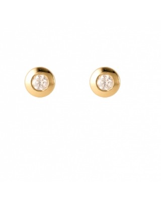 61A1081 Pendientes Eles Oro...