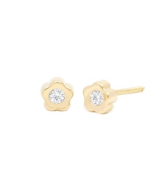 61A2142 Pendientes Eles Oro...