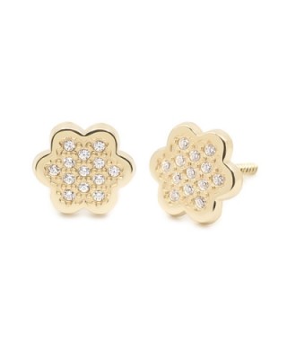 41A4173 Pendientes Eles Oro...