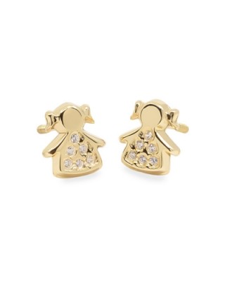 41A4471 Pendientes Eles Oro...