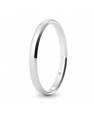 Alianza 2,5 mm oro blanco...