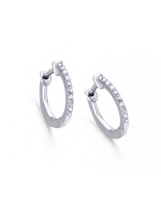 Pendientes Tipo Aro de Oro...